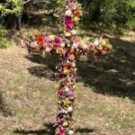 Easter cross close up